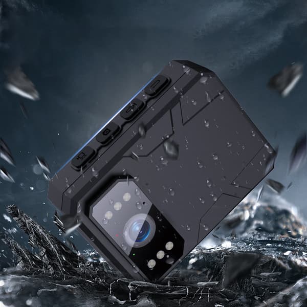INF 4K HD Body Worn Camera med Clip & 32G Hukommelse