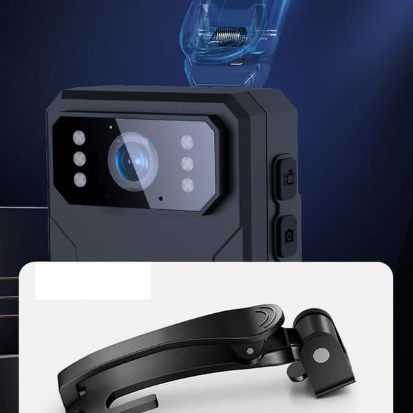 INF 4K HD Body Worn Camera med Clip & 32G Hukommelse