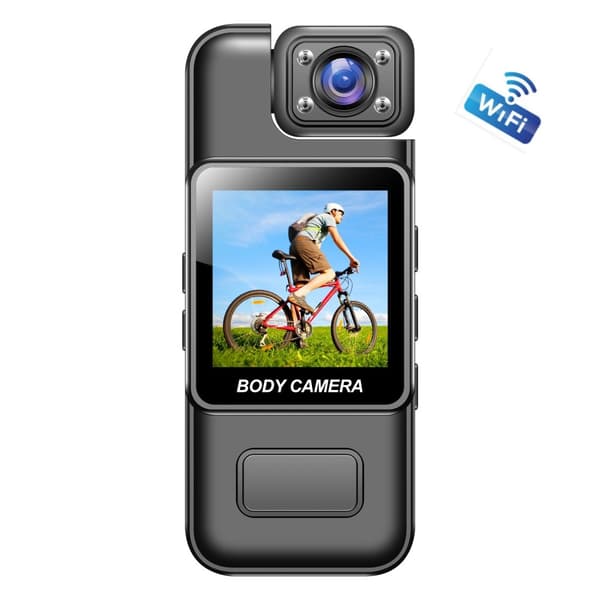 INF M11 WiFi Clip-On Utendørs Sportskamera - Svart