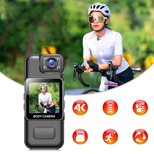 INF M11 Clip-On WIFI Ulkoilukamera - Suora Tallennus