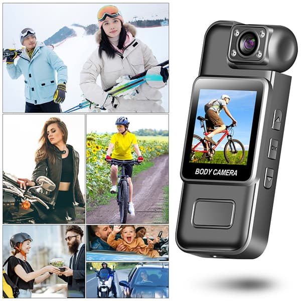 INF M11 Clip-On WIFI Ulkoilukamera - Suora Tallennus