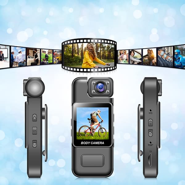 INF M11 Clip-On WIFI Ulkoilukamera - Suora Tallennus
