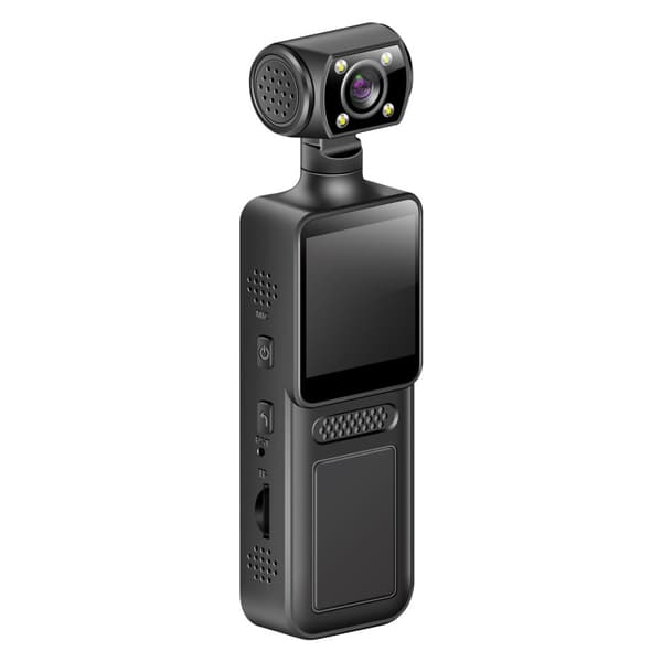 INF High-Definition Clip-On Body Camera M12 Direkte Optagelse