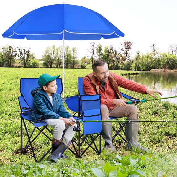 Campingsoffa, 160x55x118-178 cm, Svart
