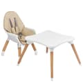 Miniatyrbillede 7 af 8: Højstol, 62,5x62,5x100 cm, Beige