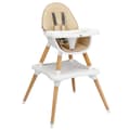 Miniatyrbillede 2 af 8: Højstol, 62,5x62,5x100 cm, Beige