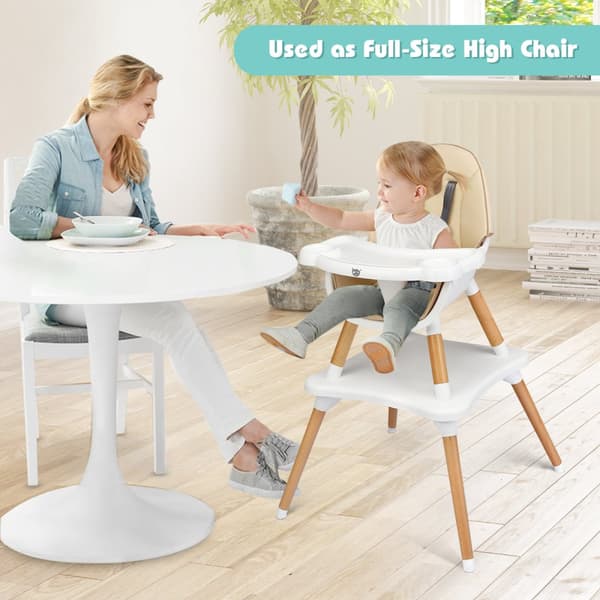 Højstol, 62,5x62,5x100 cm, Beige