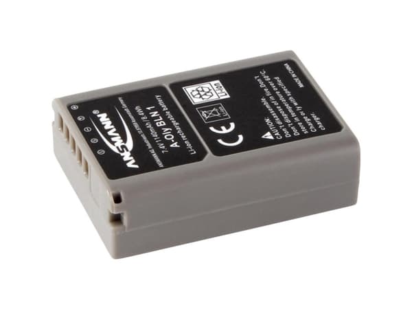 ANSMANN A-Oly BLN1 - Akku - Li-Ion - 1140 mAh - Olympus E-M1, E-M5; PEN E-P5 - akku