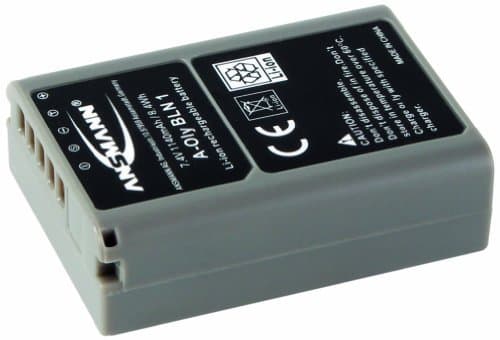 ANSMANN A-Oly BLN1 - Akku - Li-Ion - 1140 mAh - Olympus E-M1, E-M5; PEN E-P5 - akku