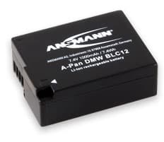 ANSMANN A-Pan DMW-BLC12 - Batteri - Li-Ion - 1000 mAh - för Panasonic Lumix DMC-FZ200, FZ62; Lumix G DMC-G5, G5H, G5K, G5KPP, G5W, G5WX, G5X, GH2EG-K
