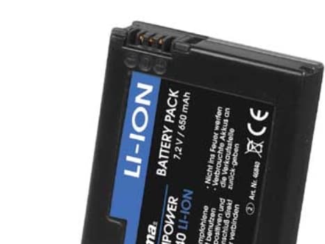Hama CP 840 - Akku - Li-Ion - 650 mAh - lajitelma - Sony DSR-IP5, IP7; Handycam DCR-IP1, IP1E, IP45, IP55, IP7E, PC106, PC107, PC109, PC350 - Sony DS