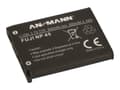 Miniatyrbilde 1 av 5: ANSMANN A-Fuji NP 45 - Batteri - Li-Ion - 650 mAh - for Fujifilm FinePix JV500, JX580, JX680, JZ200, JZ250, T410, T500, T550, XP60; Instax Mini 90
