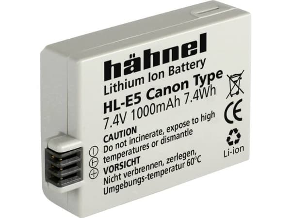 DK BATTERY CANON HL-E5 HL-E5 for Canon Digital