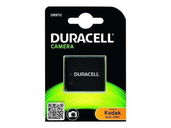 Duracell DR9712 kameran/videokameran akku Litiumioni (Li-Ion) 700 mAh