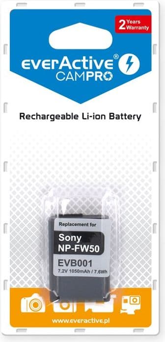 Everactive EVB001, Sony, 1050 mAh, 7,2 V, Lithium-Ion (Li-Ion)