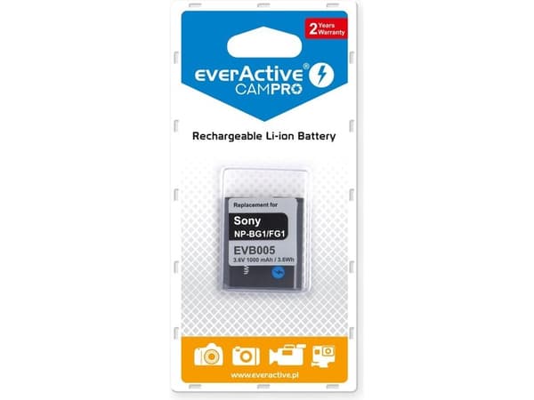 Everactive EVB005, Sony, 1000 mAh, 3,6 V, Lithium-Ion (Li-Ion)