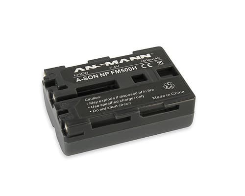 ANSMANN A-Son NP FM 500 H - Kamerabatteri - Li-Ion - 1500 mAh - for Sony a DSLR-A100, A350, A450, A500, A550, A560, A580, A850, SLT-A57, A58, A65, A7