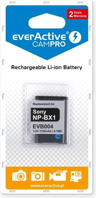 Everactive EVB004, Sony, 1150 mAh, 3,6 V, Lithium-Ion (Li-Ion)