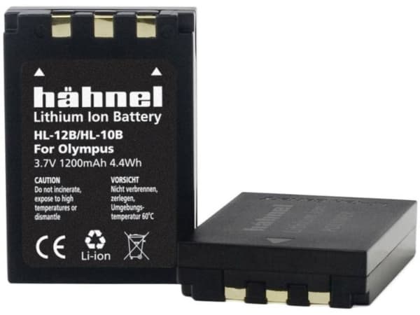 Hähnel HL-10B - Kameran akku - Li-Ion - 1090 mAh - Olympus CAMEDIA C-50, C-5000, C-60, C-7000, C-760, C-765, C-770, D-590; Stylus 500, 800 - kameran