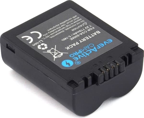 Everactive VB006, Panasonic, 710 mAh, 7,2 V, Lithium-Ion (Li-Ion)