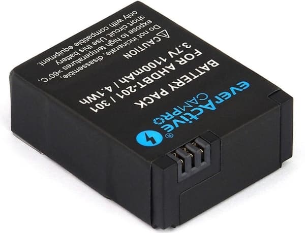 Everactive EVB023, GoPro, 1100 mAh, 3,7 V, Lithium-Ion (Li-Ion)