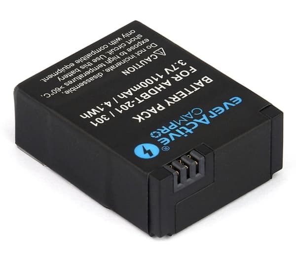 Everactive EVB023, GoPro, 1100 mAh, 3,7 V, Lithium-Ion (Li-Ion)