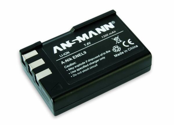 ANSMANN A-Nik EN EL 9 - Kamerabatteri - Li-Ion - Europa