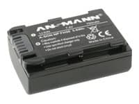 ANSMANN A-Son NP FH 50 - Batteri - 700 mAh - for Sony Cyber-shot DSC-HX200; Handycam DCR-SR72, SR75, SR77, SR80, SR82, SX30, SX31, SX50
