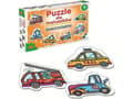Miniatyrbilde 1 av 2: Puslespill for babyer - biler