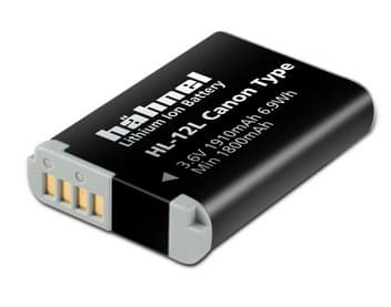 Hähnel HL-12L - Batteri - Li-Ion - 1910 mAh - for Canon iVIS mini X; LEGRIA mini X; PowerShot G1 X Mark II, N100; VIXIA mini X