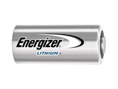 Energizer 123 Lithium, Kertakäyttöinen akku, CR123A, Litium, 3 V, 2 kpl, Musta, Harmaa