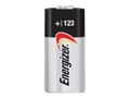 Pikkukuva 4 / 5: Energizer 123 Lithium, Kertakäyttöinen akku, CR123A, Litium, 3 V, 2 kpl, Musta, Harmaa