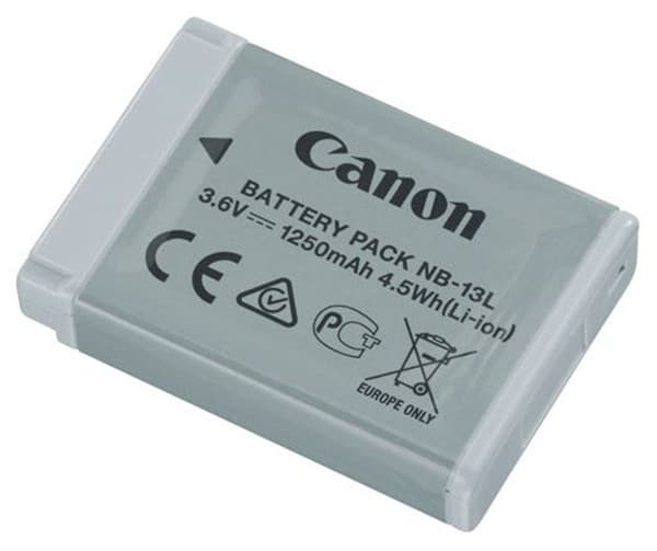 Canon Battery Pack NB-13L - Batteri - Li-Ion - 1250 mAh - for PowerShot G1, G5, G7, G9, SX620, SX720, SX730, SX740