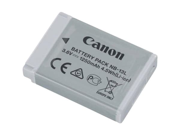 Canon Battery Pack NB-13L - Batteri - Li-Ion - 1250 mAh - for PowerShot G1, G5, G7, G9, SX620, SX720, SX730, SX740