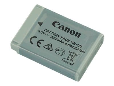 Canon Battery Pack NB-13L - Batteri - Li-Ion - 1250 mAh - for PowerShot G1, G5, G7, G9, SX620, SX720, SX730, SX740