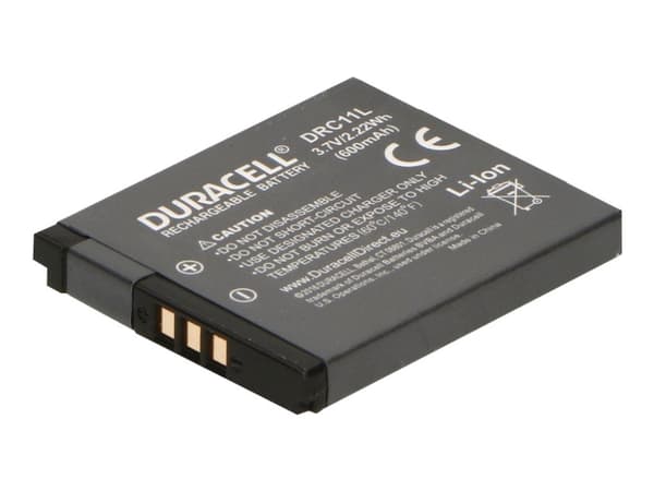 Duracell DRC11L batteri til kamera og videokamera Lithium-Ion (Li-Ion) 600 mAh