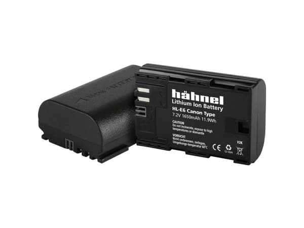 Hähnel HL-E6 - Batteri - Li-Ion - 1650 mAh - for Canon LC-E6, LC-E6E, XC10, XC15; EOS 5D, 5DS, 60, 6D, 70, 7D, 80, 90, R, R5, R6, R7, Ra