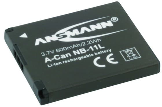 Ansmann A-Can NB 11 L - Batteri - Li-Ion - 600 mAh - for Canon IXUS 17X, 18X, 190, 285; IXY 190, 640; PowerShot SX420; PowerShot ELPH 180, 190, 360