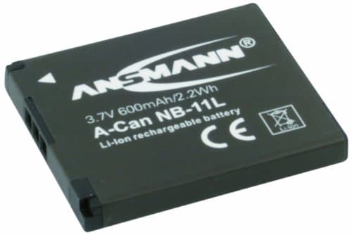 Ansmann A-Can NB 11 L - Batteri - Li-Ion - 600 mAh - for Canon IXUS 17X, 18X, 190, 285; IXY 190, 640; PowerShot SX420; PowerShot ELPH 180, 190, 360