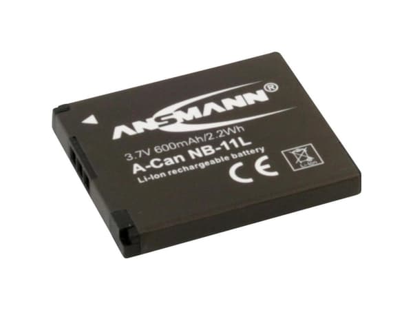 Ansmann A-Can NB 11 L - Batteri - Li-Ion - 600 mAh - for Canon IXUS 17X, 18X, 190, 285; IXY 190, 640; PowerShot SX420; PowerShot ELPH 180, 190, 360