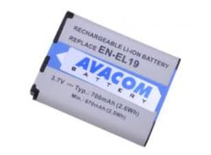 AVACOM EN-EL19, Nikon, 620 mAh, 3,7 V, Lithium-Ion (Li-Ion)