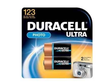 Duracell 2x CR17345 123, Kertakäyttöinen akku, Litium, 3 V, 2 kpl, Lieriömäinen