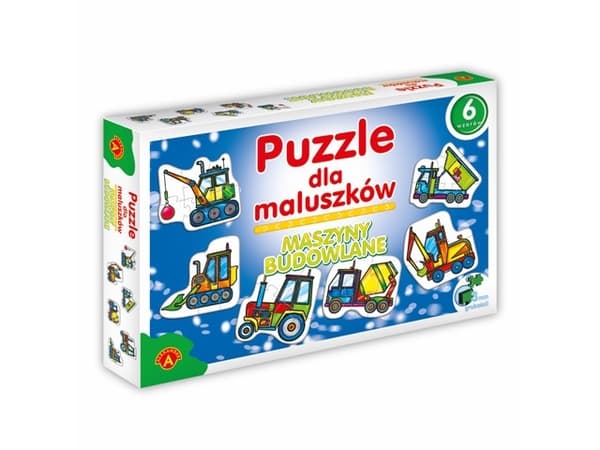 Alexander Puzzle for Babies - Construction Machines - 0541