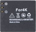 Miniatyrbilde 3 av 3: Easypix 01470, Lithium-Ion (Li-Ion), 1050 mAh, Kamera, 3,7 V, 3,885 Wh, Sort