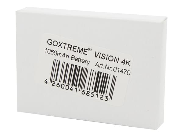 Easypix 01470, Lithium-Ion (Li-Ion), 1050 mAh, Kamera, 3,7 V, 3,885 Wh, Sort