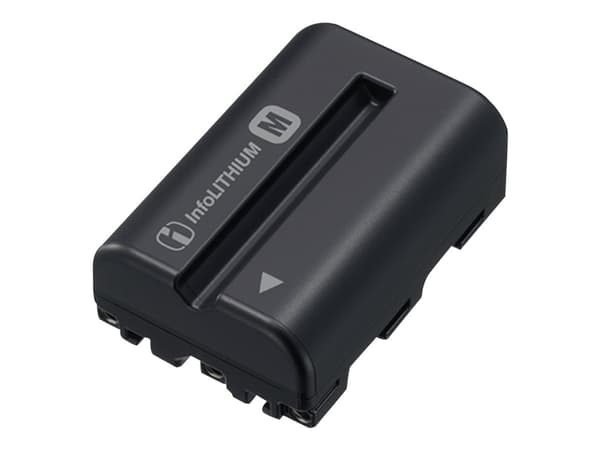 Sony NPF-M500H - Kamerabatteri - Li-Ion - 1650 mAh - för a DSLR-A100, A350, A450, A500, A550, A560, A580, A850, SLT-A57, A58, A65, A77; a77 II