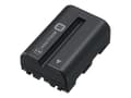 Miniatyrbild 1 av 5: Sony NPF-M500H - Kamerabatteri - Li-Ion - 1650 mAh - för a DSLR-A100, A350, A450, A500, A550, A560, A580, A850, SLT-A57, A58, A65, A77; a77 II