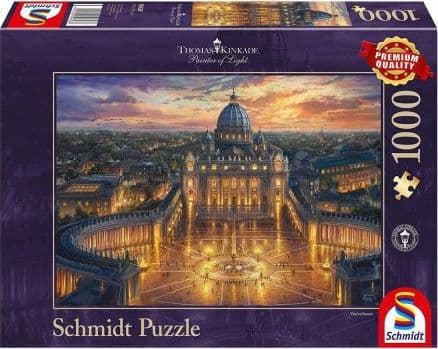 Schmidt Spiele The Vatican, 1000 kpl, Kaupunki, 12 vuosi/vuosia
