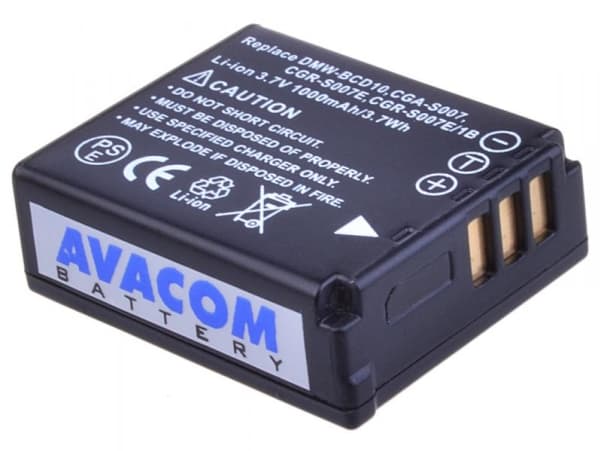 AVACOM DIPA-S007-133, 1000 mAh, 3,7 V, Lithium-Ion (Li-Ion)
