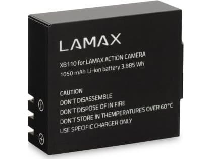 Lamax LMXBATX batteripakke Lamax X3.1 Atlas, Lamax X7.1 NAOS, Lamax X8.1 Sirius, Lamax X8 Electra, Lamax X9.1, Lamax X10.1